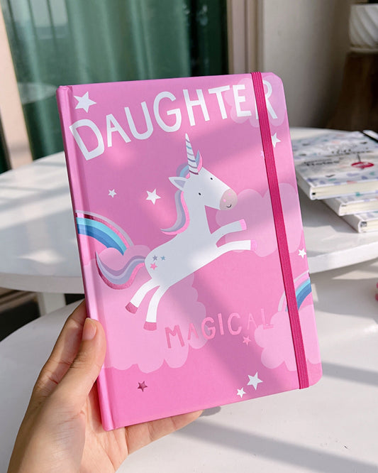 Pink Unicorn Notebook