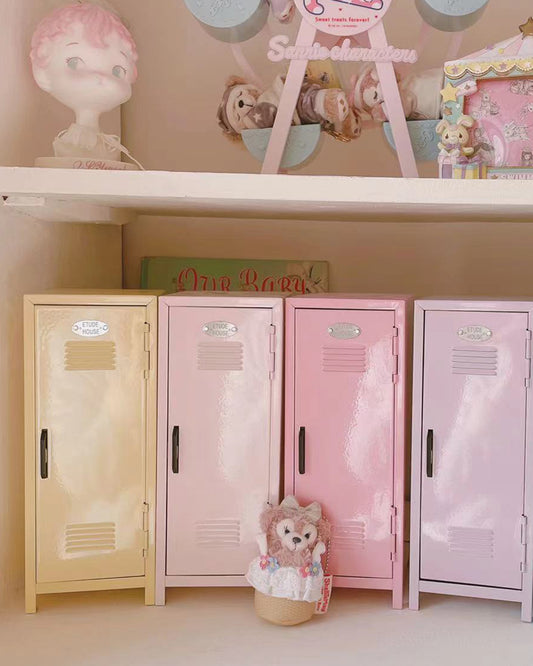 Colorful Mini Storage Desktop Cabinet