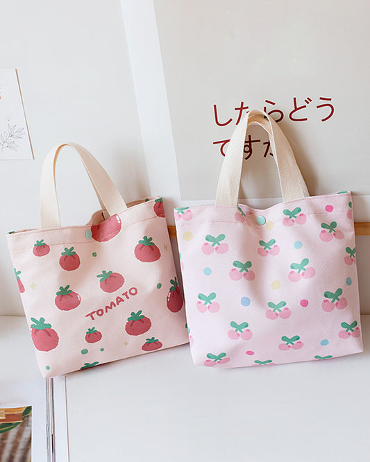 Cute Fruit Canvas Bag 